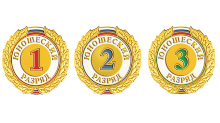 Присвоение юношеских разрядов 1.